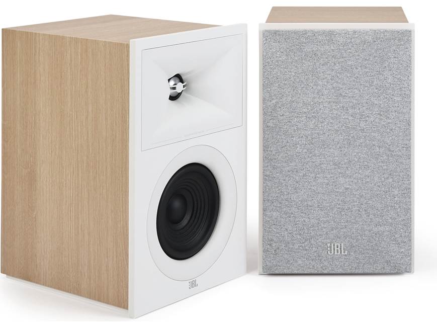 JBL Stage 250B (Latte) Bookshelf speakers (Latte) at Crutchfield