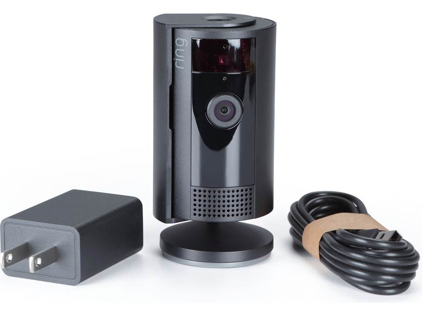 Ring Indoor Cam (2nd Generation) (Black) Plug-in Wi-Fi security