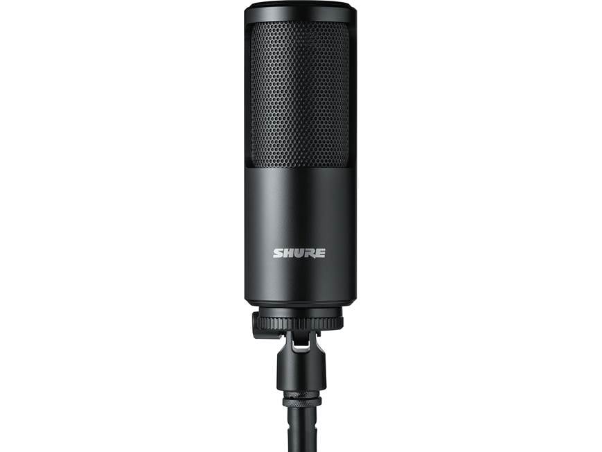 Shure SM4-K-KIT Package includes SM4 microphone, shock mount, pop