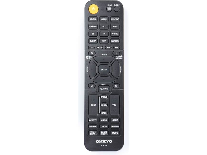 Onkyo TX-RZ50 9.2-channel home theater receiver with Dolby Atmos