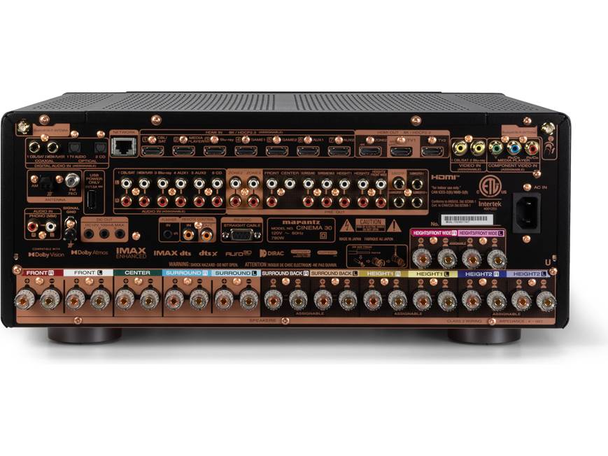 Marantz Cinema 30 (Black) 11.4-channel home theater receiver with