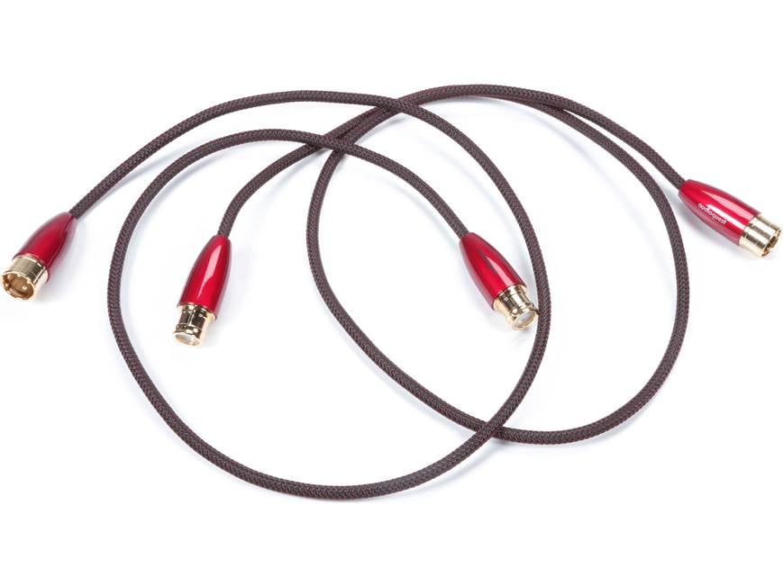 AudioQuest Red River XLR (1 meter/3.25 feet) Balanced audio