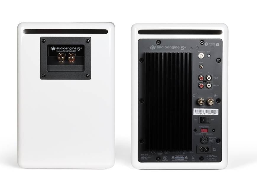 Audioengine A5+ Wireless (High Gloss White) Powered stereo
