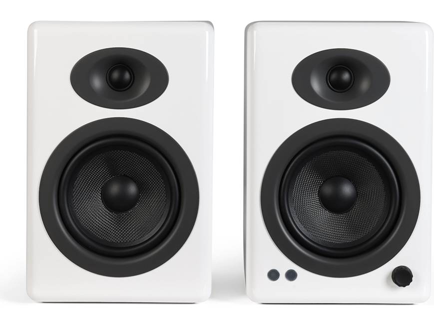 Audioengine A5+ Wireless (High Gloss White) Powered stereo