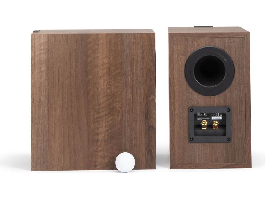 KEF Q150 (Walnut) Bookshelf speakers (Walnut) at Crutchfield