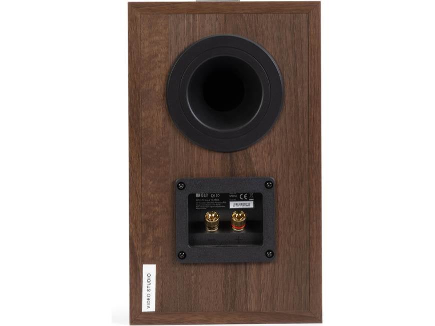 KEF Q150 (Walnut) Bookshelf speakers (Walnut) at Crutchfield