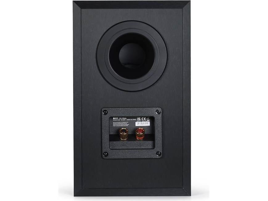 KEF Q1 Meta (Satin Black) Bookshelf speakers (Satin Black) at
