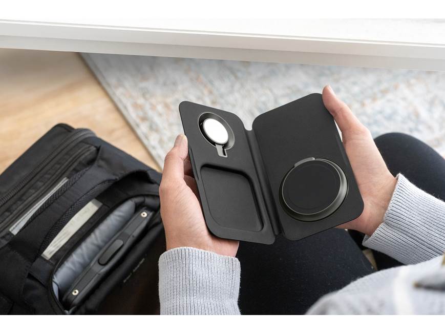 Nimble FOLD 3-in-1 Qi2 Wireless Charger with MagSafe® Charge your