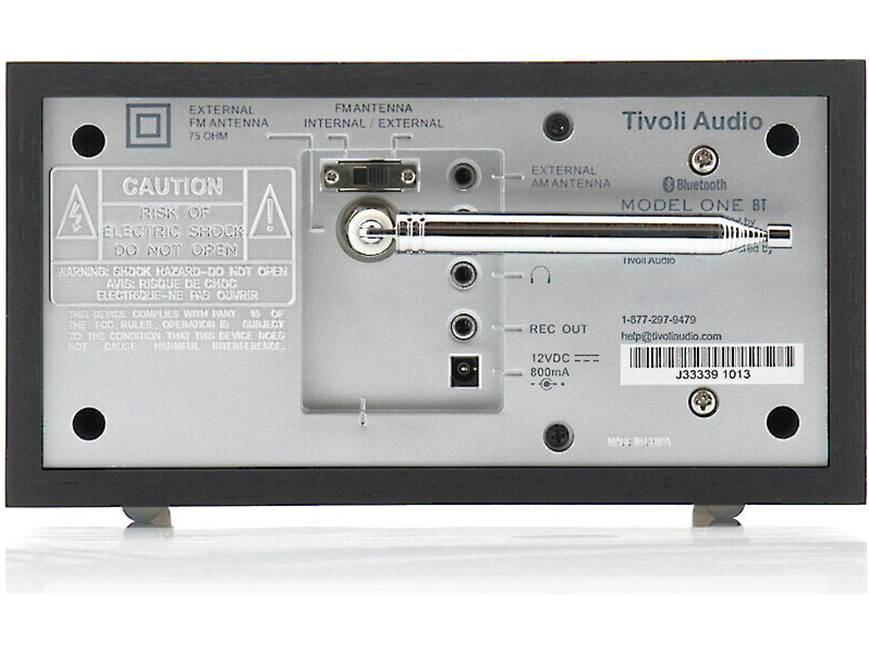 Tivoli Audio Model One® BT (Black/Silver) AM/FM radio with