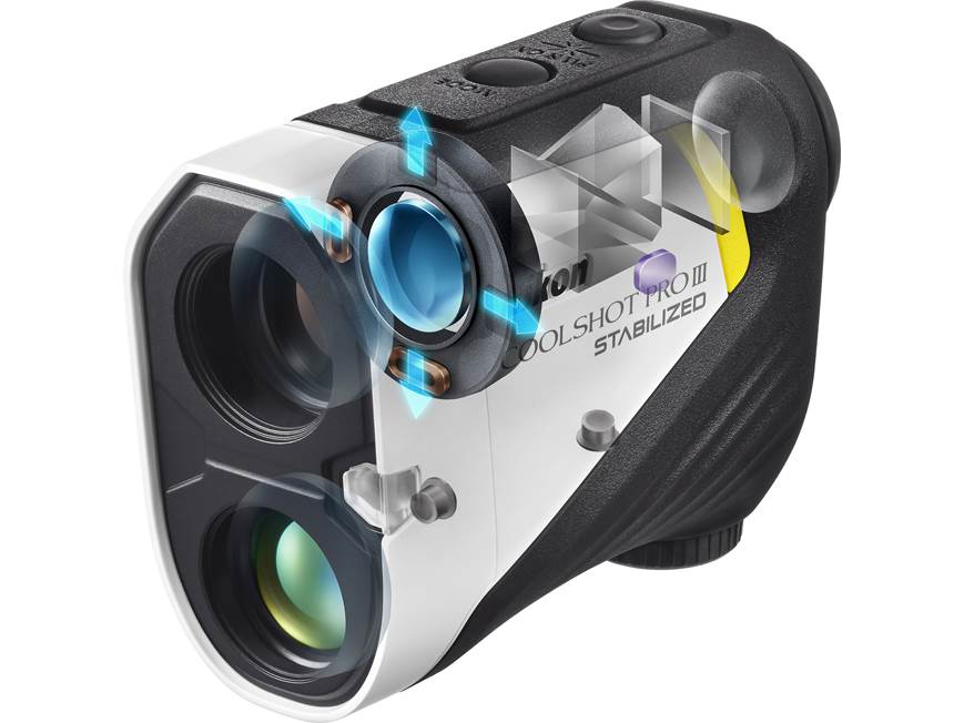 Nikon Coolshot Pro III Stabilized Golf laser rangefinder at