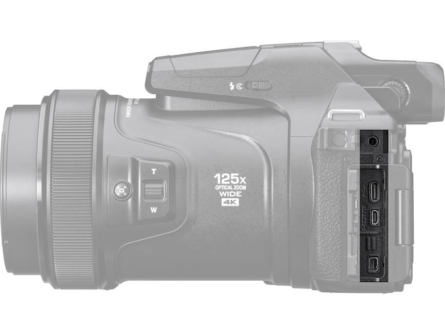 Nikon COOLPIX P1100 16-megapixel camera with 125X optical zoom, Wi