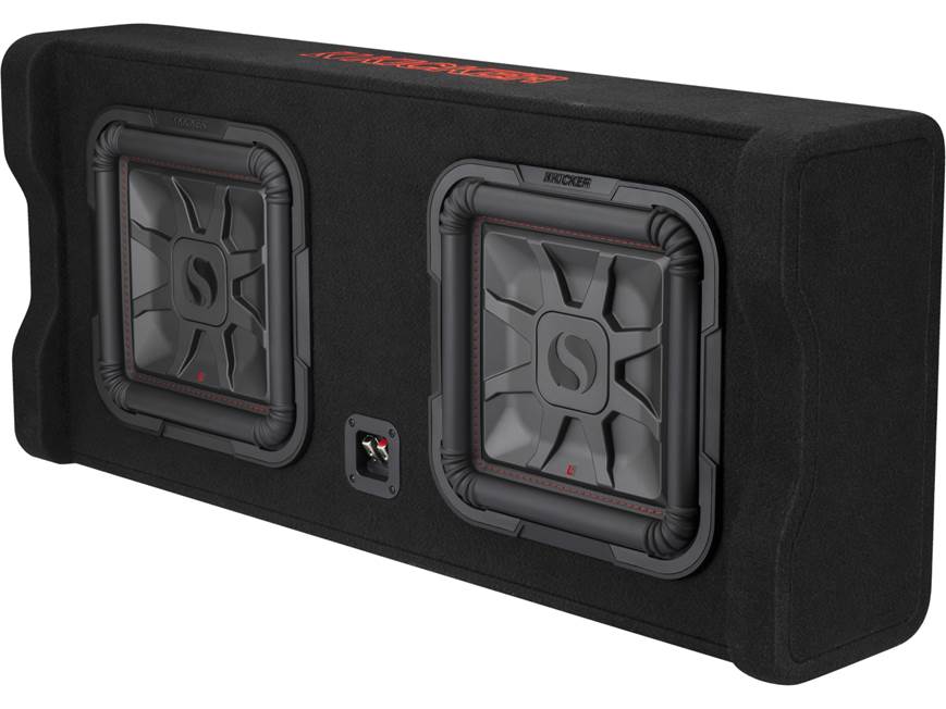 Kicker 49DL7TDF122 Sealed downward-firing enclosure with two L7T