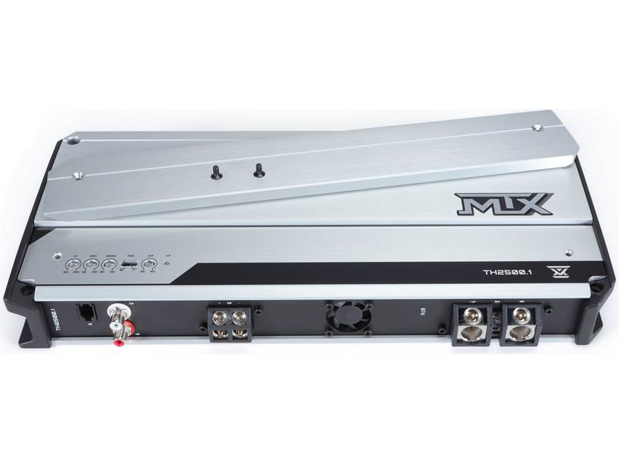 MTX TH2500.1 THUNDER mono subwoofer amplifier — 2500 watts RMS x 1