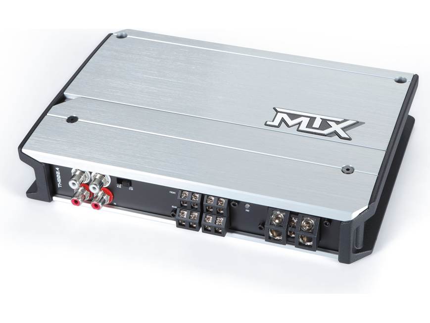 MTX TH800.4 THUNDER 4-channel car amplifier — 100 watts RMS x 4 at