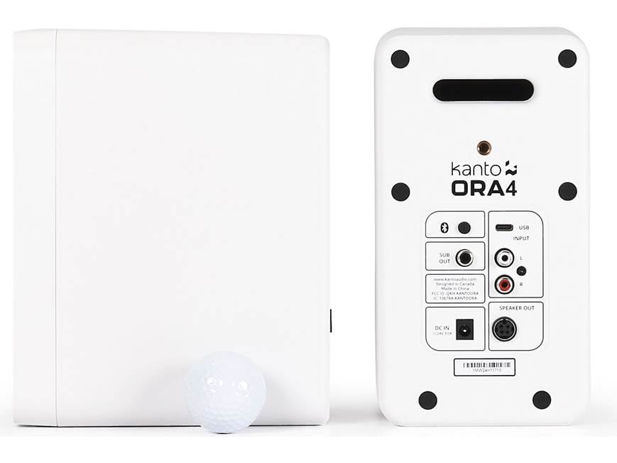 Kanto ORA4 (Matte White) Powered stereo speakers with Bluetooth