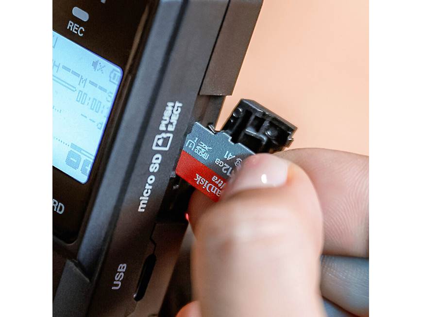 Tascam DR-07XP Portable audio recorder with USB-C interface at