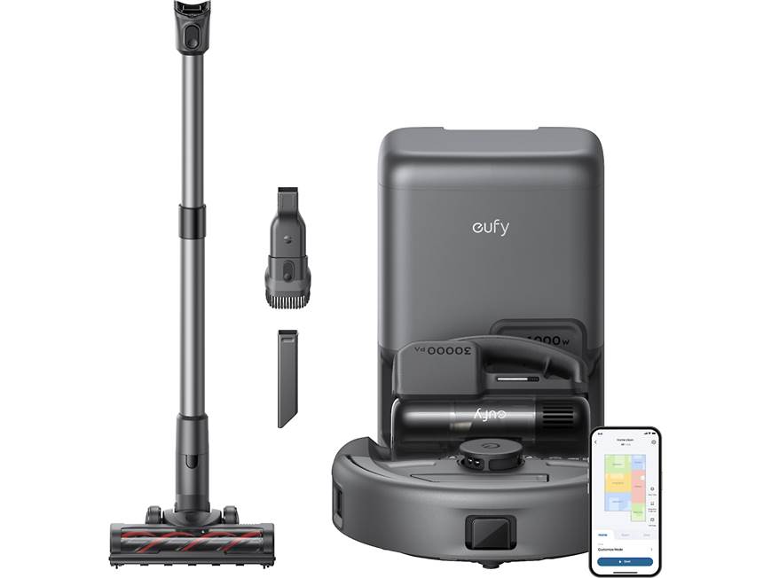 eufy by Anker 3-in-1 E20 Robotic vacuum with smart navigation