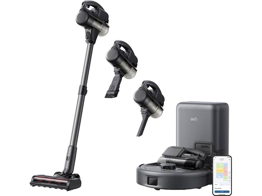 eufy by Anker 3-in-1 E20 Robotic vacuum with smart navigation