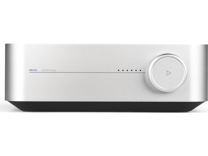 WiiM Amp (Silver) Wireless streaming amplifier with Bluetooth