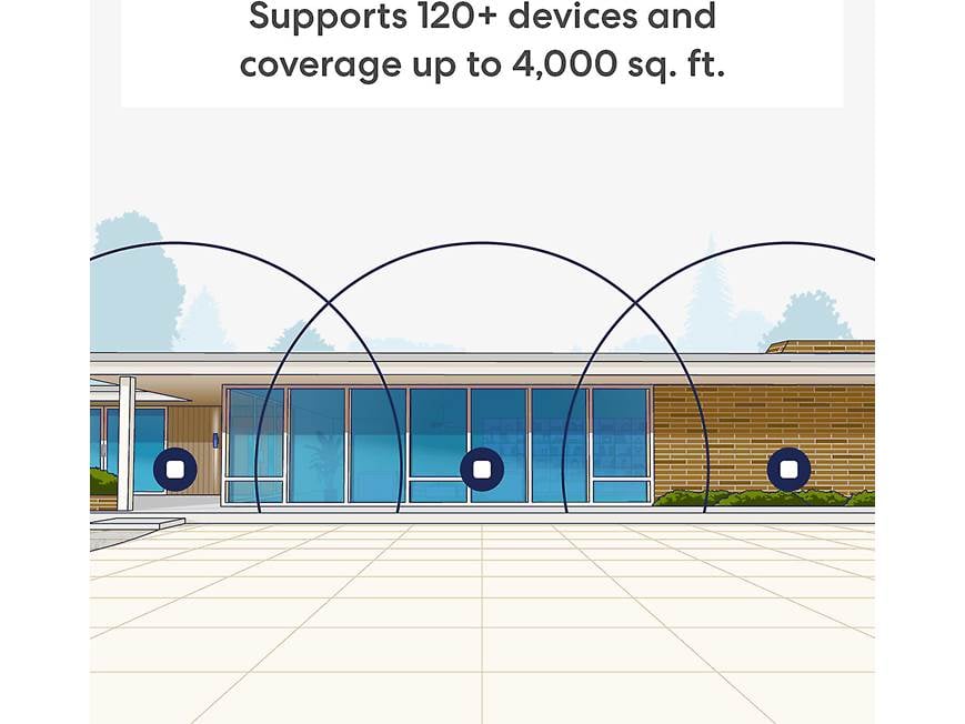 eero 7 (2-pack) Dual-band mesh Wi-Fi 7 system with 2 modules
