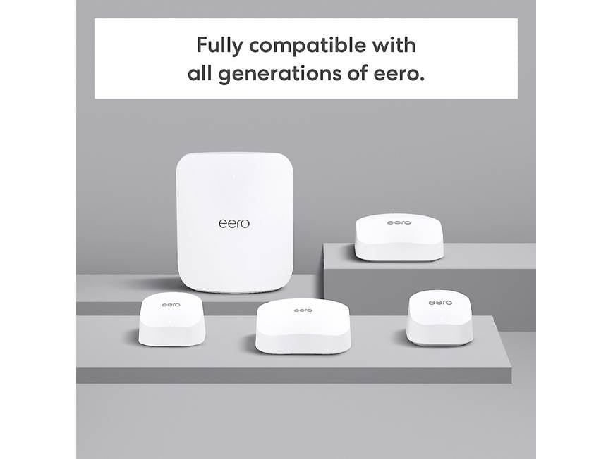 eero 7 (3-pack) Dual-band mesh Wi-Fi 7 system with 3 modules