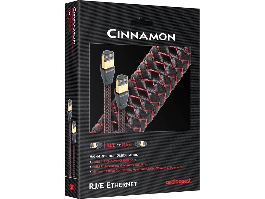 AudioQuest Cinnamon (0.75 meters/2.5 feet) High-speed, low-jitter