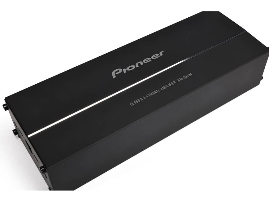 Pioneer GM-DX104 Compact 4-channel car amplifier — 45 watts RMS x