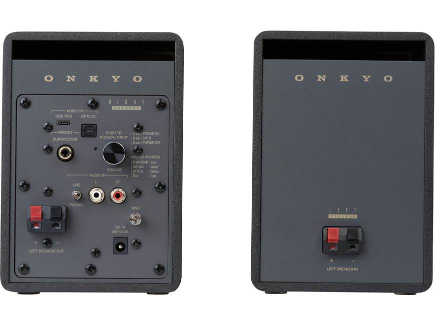 Onkyo Creator Series GX-10DB (Black) Powered desktop stereo