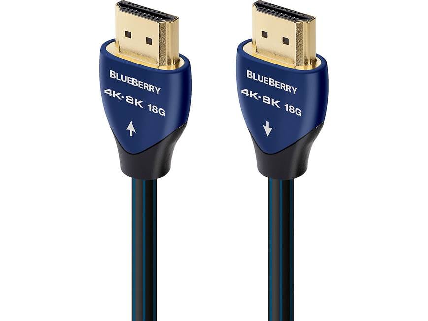 AudioQuest BlueBerry (1.5 meters/5 feet) High Speed 18Gbps HDMI