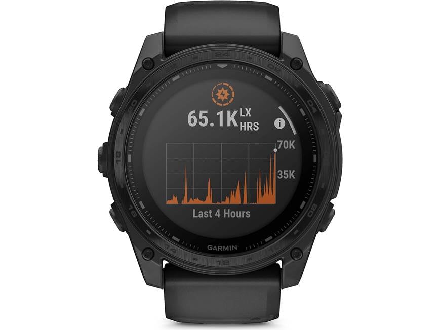 Garmin Tactix 8 Solar (Black) Tactical GPS smartwatch — 51 mm
