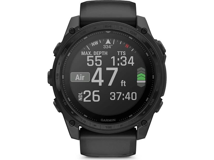 Garmin Tactix 8 Solar (Black) Tactical GPS smartwatch — 51 mm