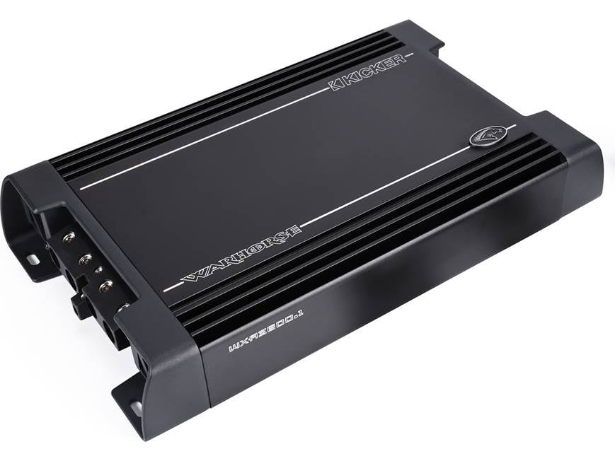 Kicker 49WXA3600.1 Warhorse mono subwoofer amplifier — 3600 watts