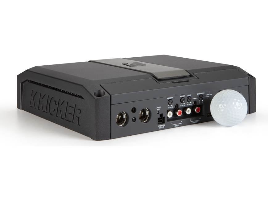 Kicker 51LX1250.1 LX-Series mono subwoofer amplifier — 1250 watts