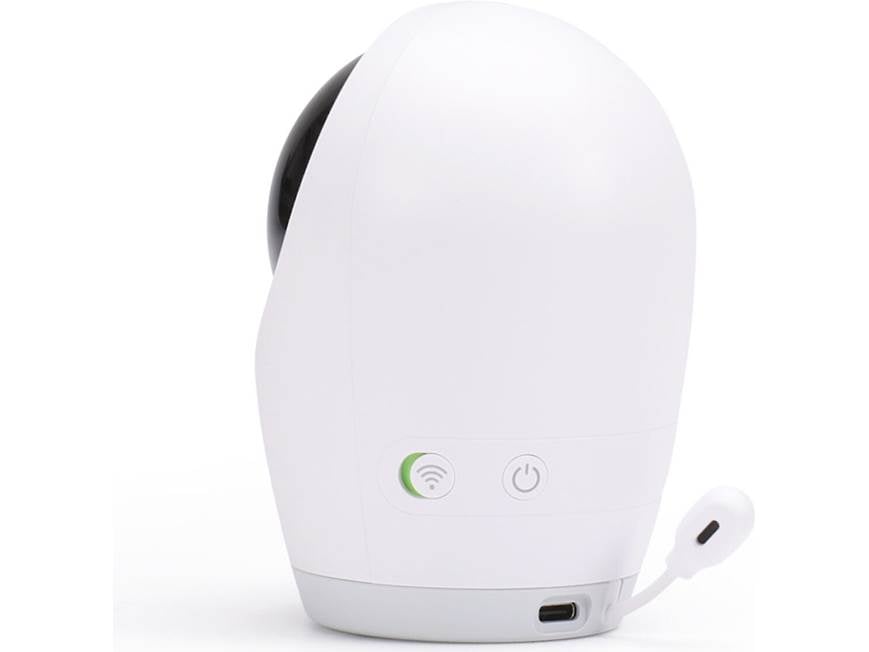 eufy by Anker Baby Monitor E21 Wireless 4K baby camera with pan/tilt/zoom, monitor, and two-way audio at Crutchfield