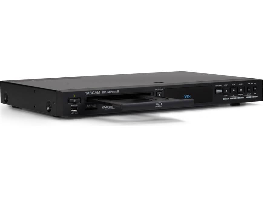 Tascam BD-MP1 MKII Rack-mountable studio Blu-ray/CD/media player