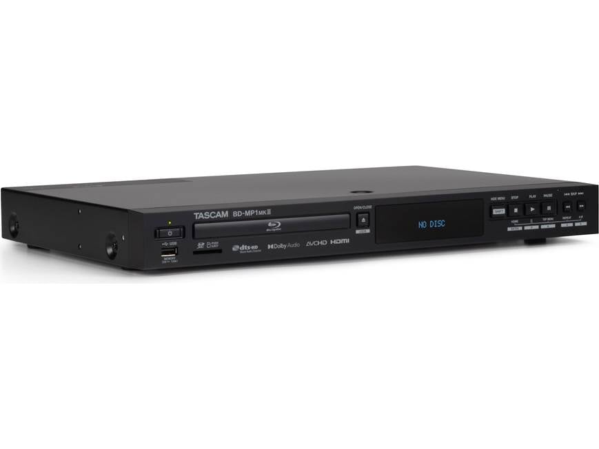 稼働品　TASCAMタスカム　ブルーレイプレイヤー　BD-01U Tascam BD-MP1 MKII Rack-mountable studio Blu-ray/CD/media player