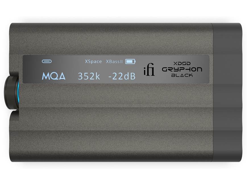 iFi xDSD Gryphon Portable DAC and headphone amplifier with