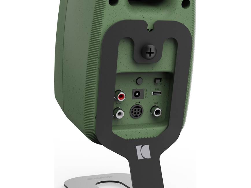 Kanto SU2 (Black) Pair of desktop speaker stands for Kanto ORA and
