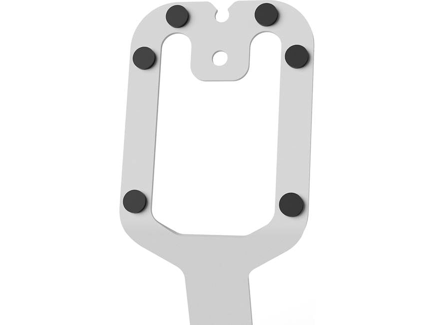 Kanto SU2 (White) Pair of desktop speaker stands for Kanto ORA and
