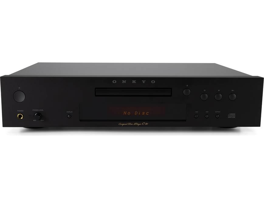Onkyo Icon C-30 (Black) Single-disc CD player with volume