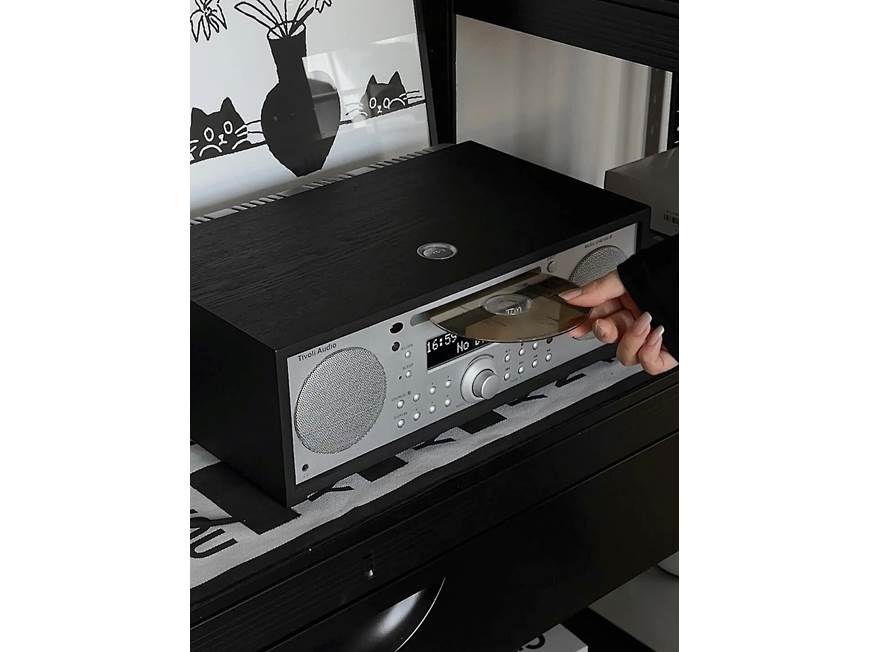 Tivoli Music System BT (Black Ash/Silver) All-in-one AM/FM