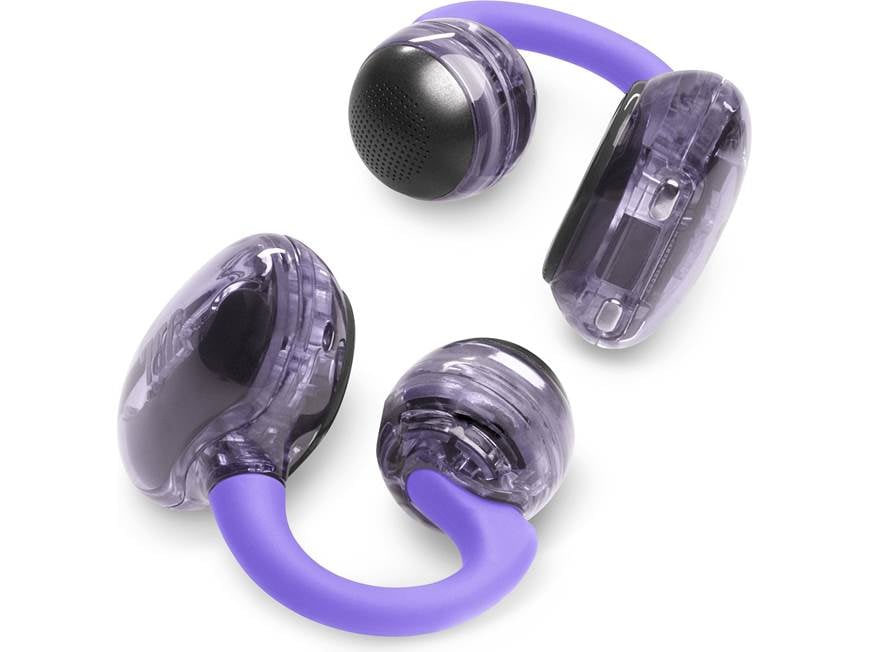 JBL SoundGear Clips (Purple) Clip-on open-ear earbuds with