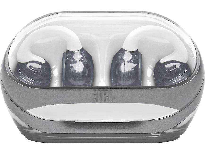 JBL SoundGear Clips (White) Clip-on open-ear earbuds with