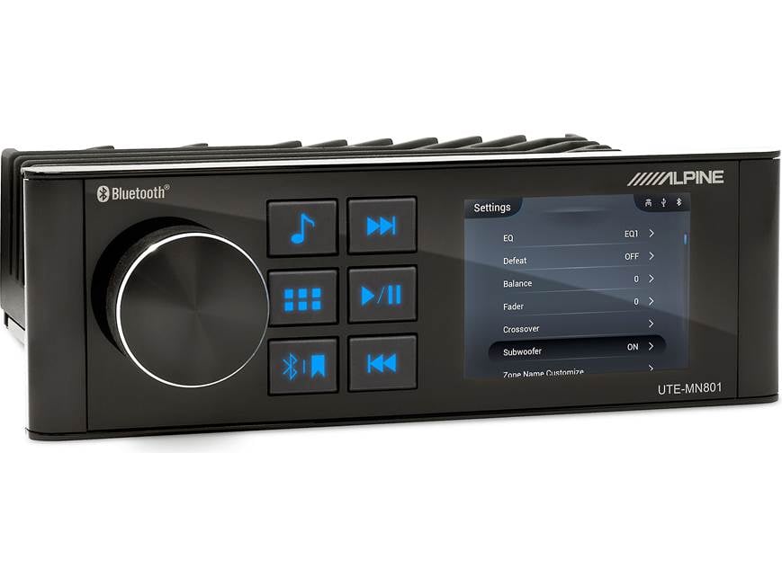 Alpine UTE-MN801 Marine digital media receiver (does not play CDs