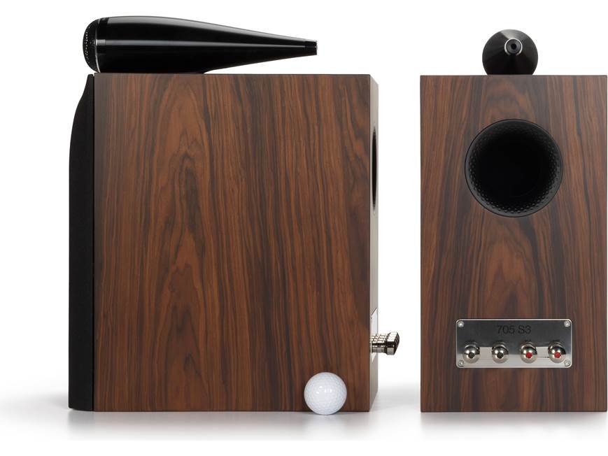 Bowers & Wilkins 705 S3 (Mocha) Bookshelf speakers (Mocha) at
