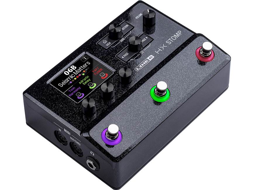 LINE 6 HX STOMP 訳アリ Line 6 HX Stomp Compact effects and amp/cabinet processor at