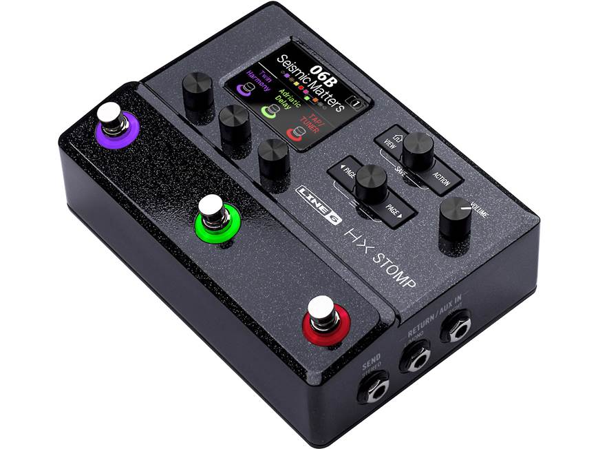 Line 6 HX Stomp Compact effects and amp/cabinet processor at