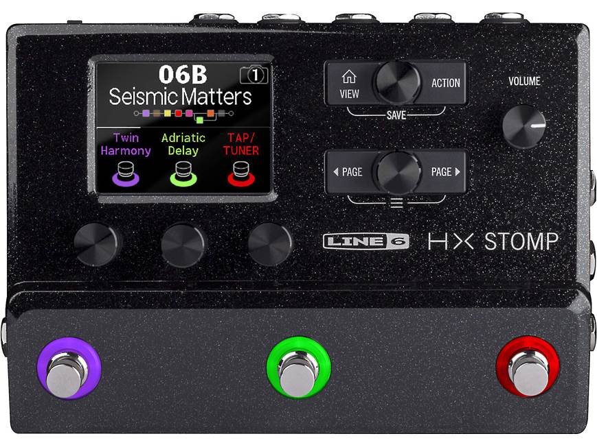 Line 6 HX Stomp Compact effects and amp/cabinet processor at