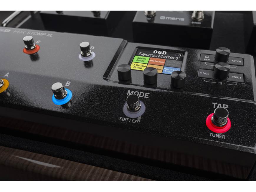 Line 6 HX Stomp XL Effects and amp/cabinet processor at Crutchfield