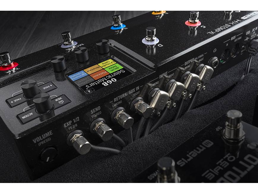 Line 6 HX Stomp XL Effects and amp/cabinet processor at Crutchfield